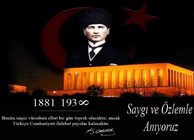 ÖZLEM VE SAYGI İLE ANIYORUZ.