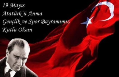 KUTLAMA, Atatürk\'ün samsun \'a çıkışının 103. Yılı kutlu olsun